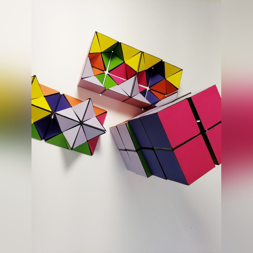 Colorful Geometric Puzzle Blocks - Picture 6 of 7